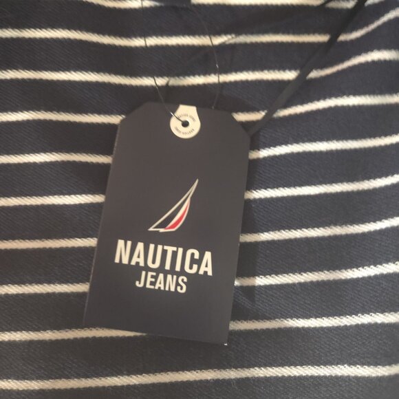 Nautica Sail Striped Knit Blazer medium - Picture 8 of 10